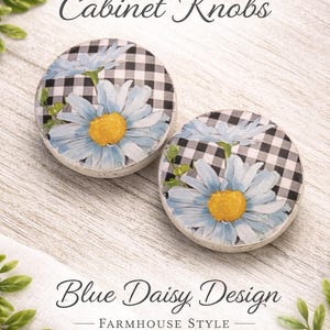 Farmhouse Cabinet Knobs Handmade Wood Furniture Drawer Pulls Set