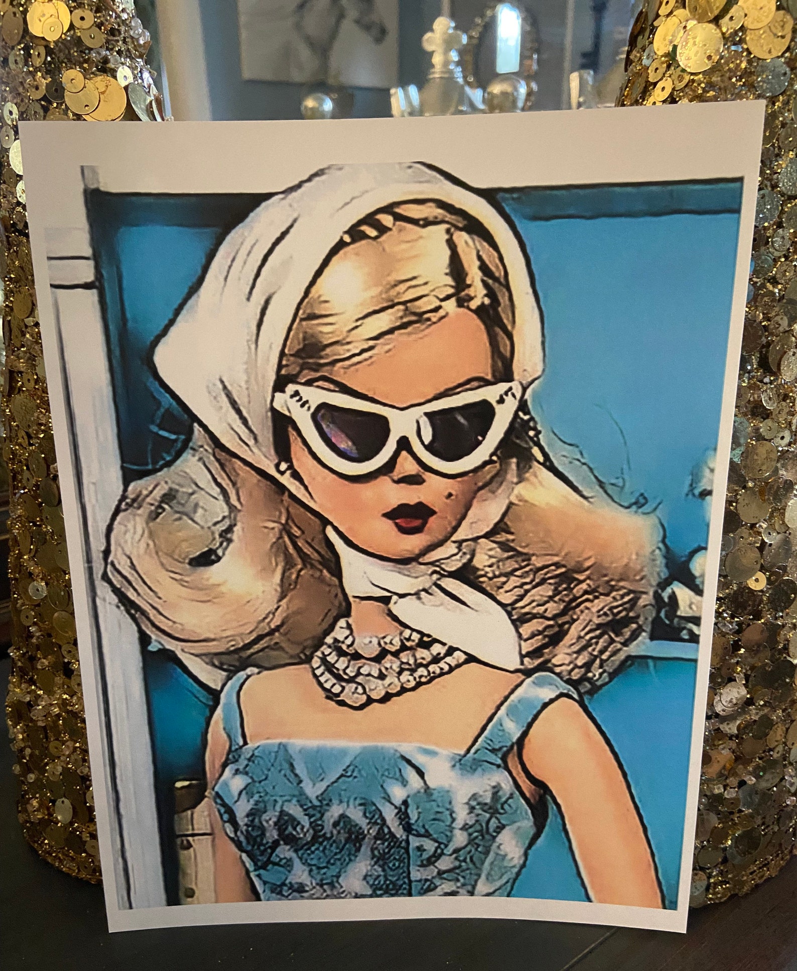 Silkstone Retro Barbie Art Print Bundle 8x10 Set of 4 - Etsy