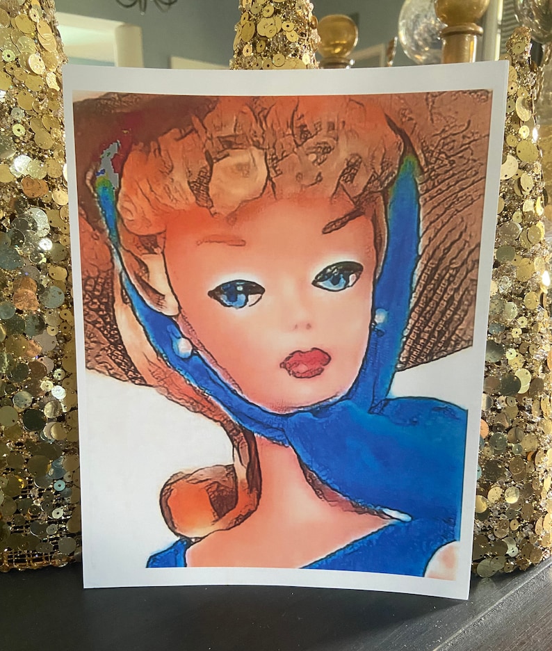 Silkstone Retro Barbie Art Print Bundle 8x10 Set of 4 - Etsy