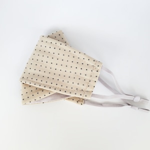 3D Origami Face Mask | Natural Plus | Japanese Textiles | Quality Cotton | Filter Pocket | No Fog Mask | FREE Filter Inserts | 2 Layer