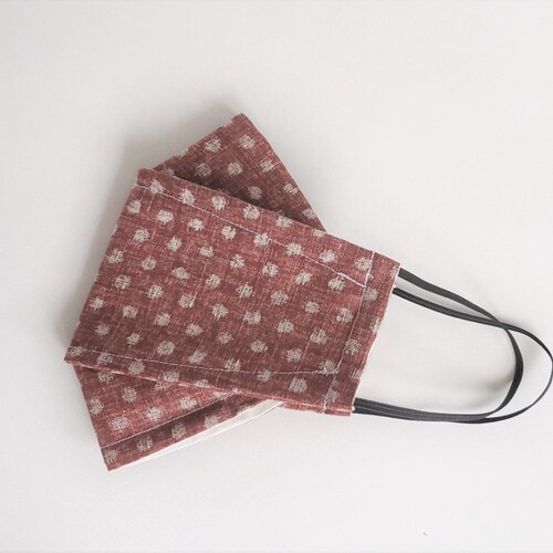 3D Origami Face Mask Asanoha Star Rose Japanese Textiles Etsy