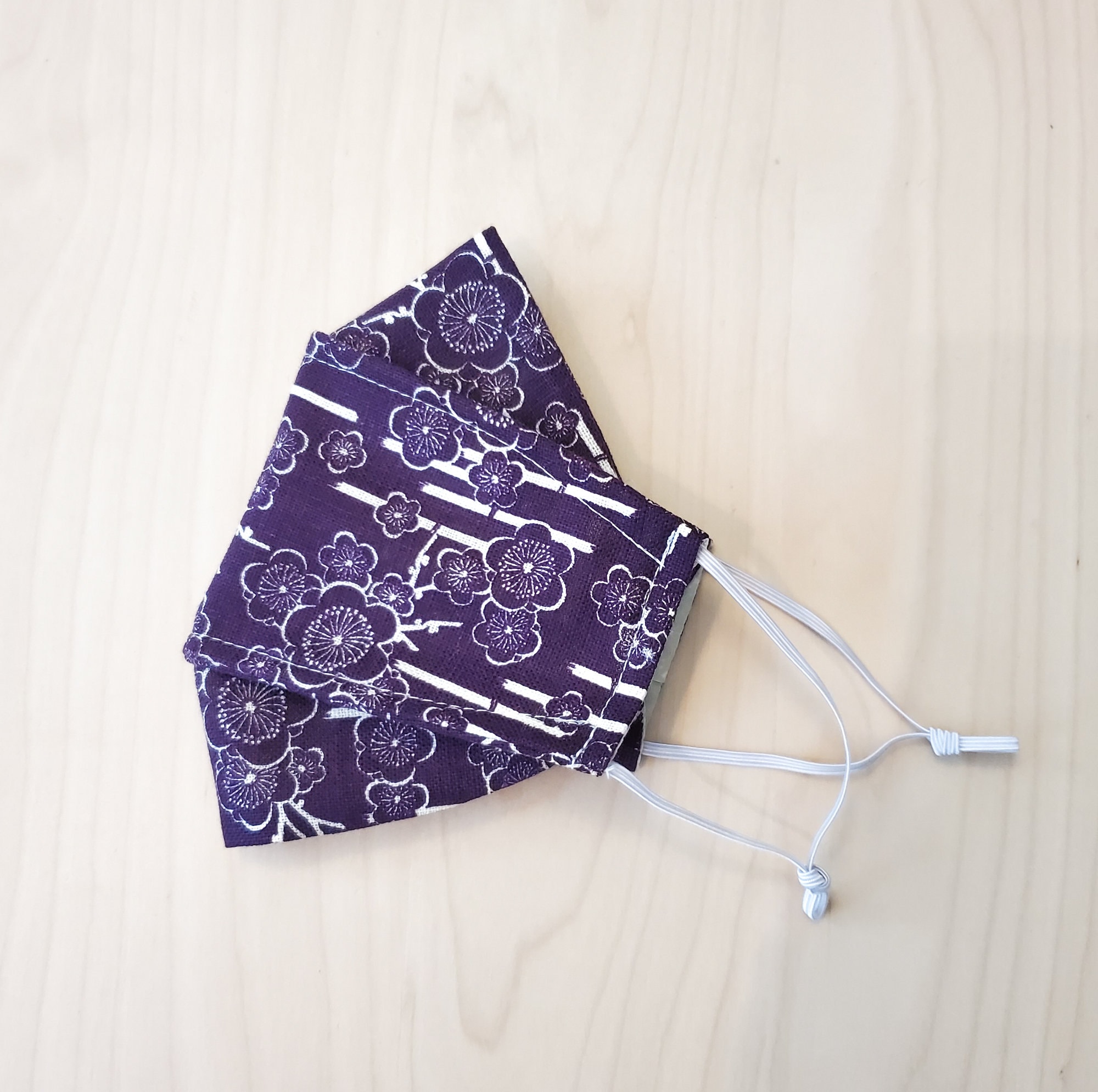 Origami Mask - Japanese Cherry Blossom in Purple|3d Mask with 2 FREE …