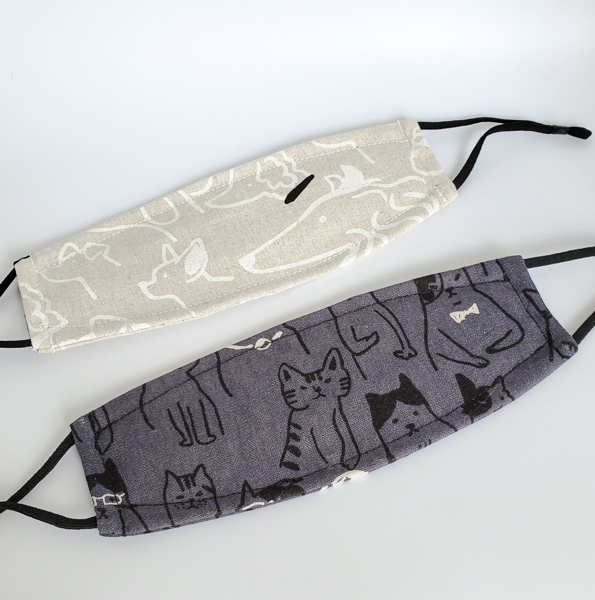 Origami Face Mask in Cats and Dogs | Filter Pocket| Anti Fog Mask w/ …