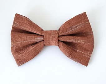 Terra Cotta Arrows Bow for Pets |Bow Tie for Cats and Dogs | Dog Outfit | Gift for Dog| Gift for Puppies| Pet Gifts | Birthday Dog|Dog Lover