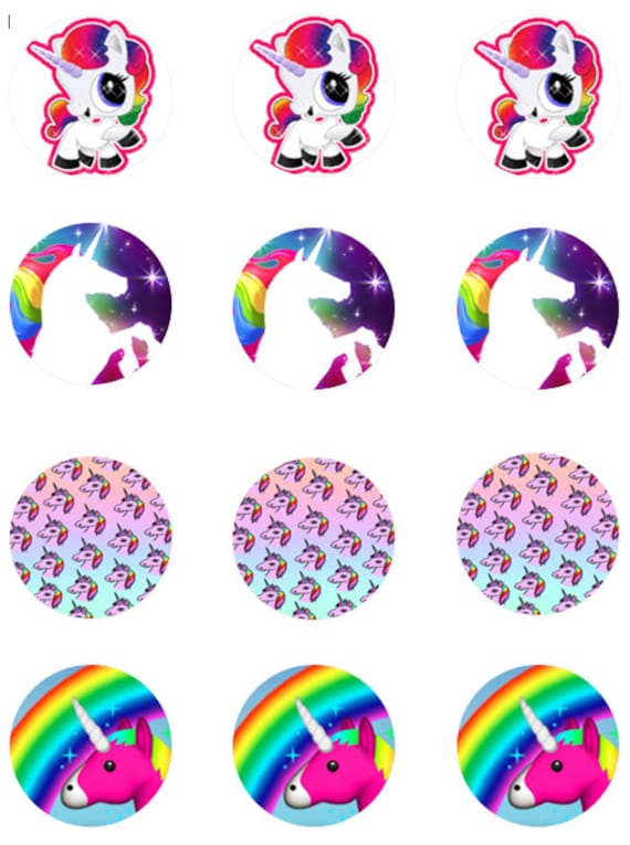 Items similar to Unicorn Edible Images on Etsy