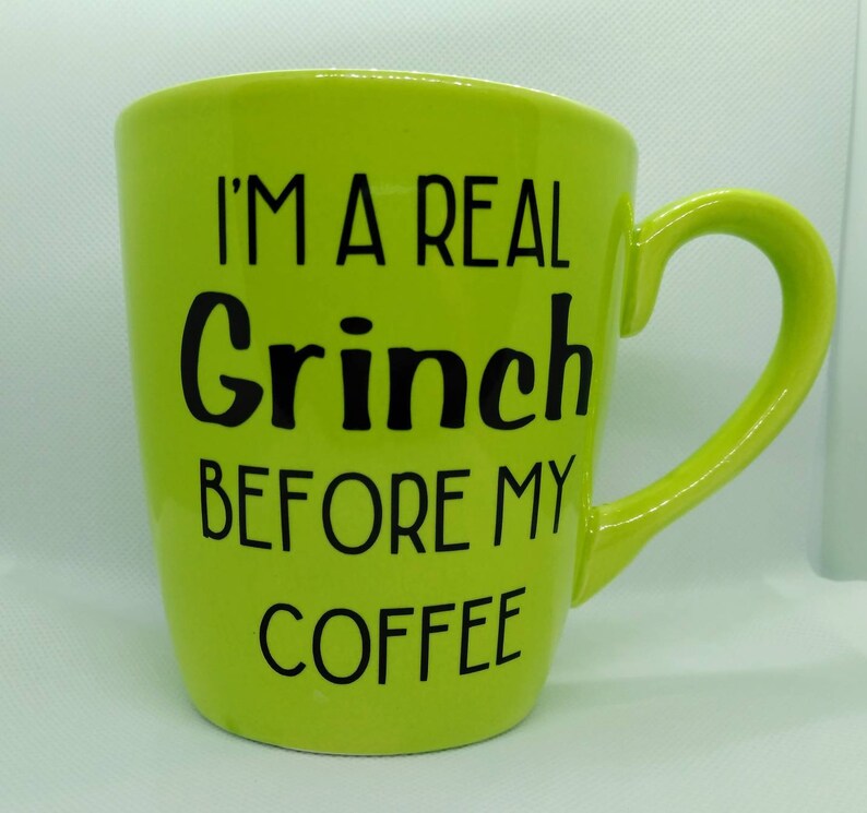 Grinch Coffee Mug | Etsy