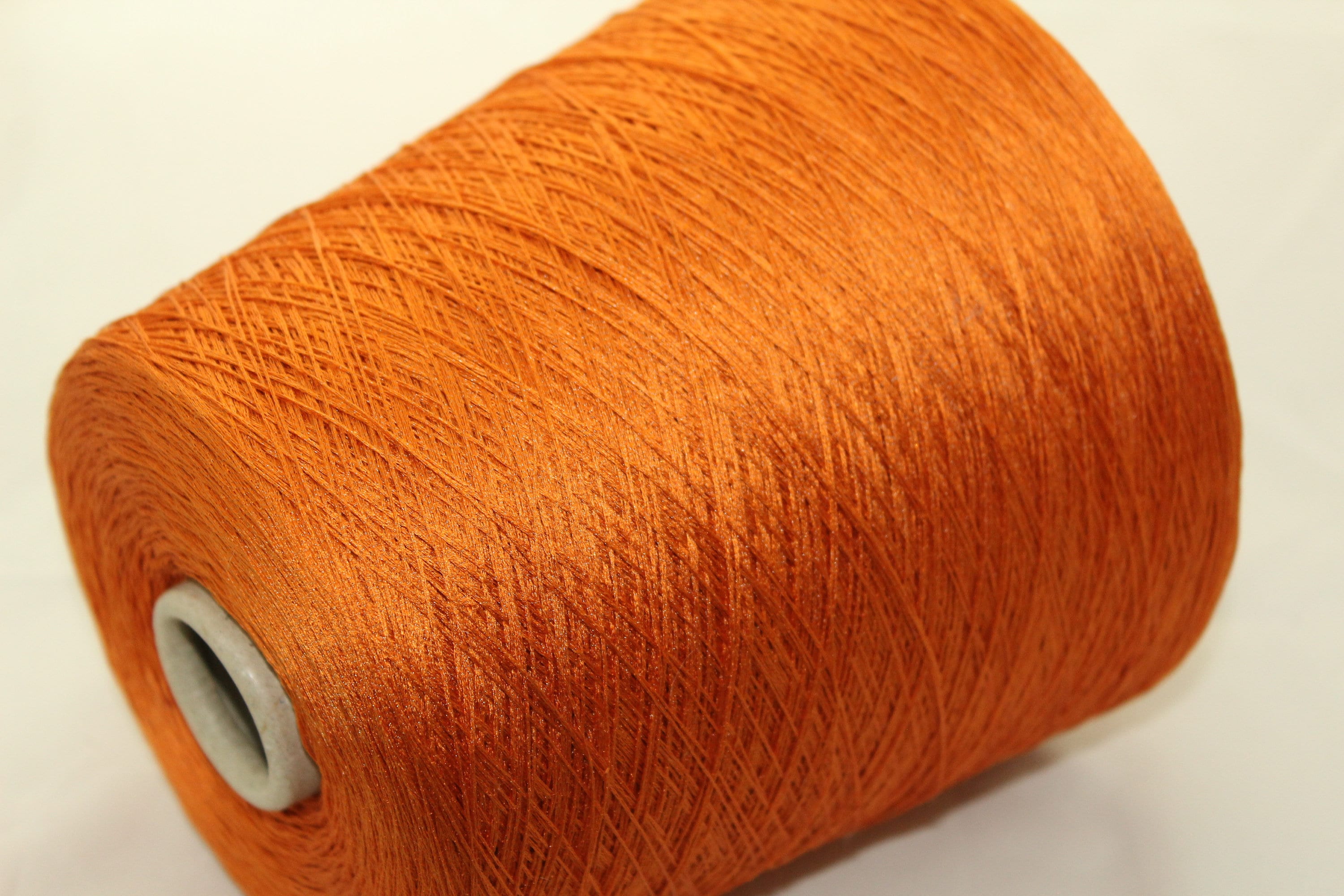 Loro Piana silk stainless steel yarn on cone hand knitting Etsy