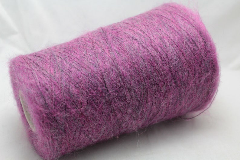 Super Kid mohair yarn on cone machine knitting yarn per cone Etsy