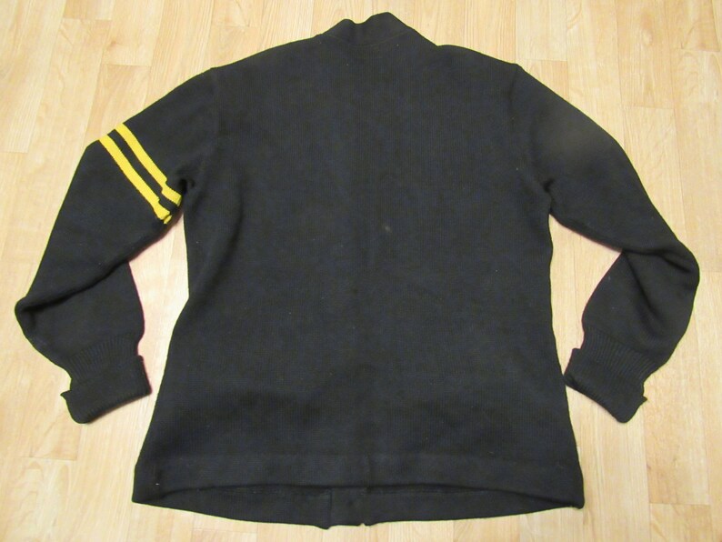 L Whiting Co. Vintage Lettermans varsity sweater jacket V 50/'s size 44 medium large H