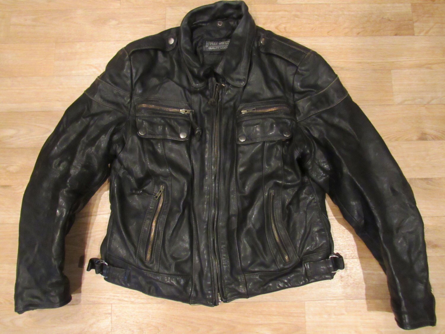 harley davidson vintage leather jacket