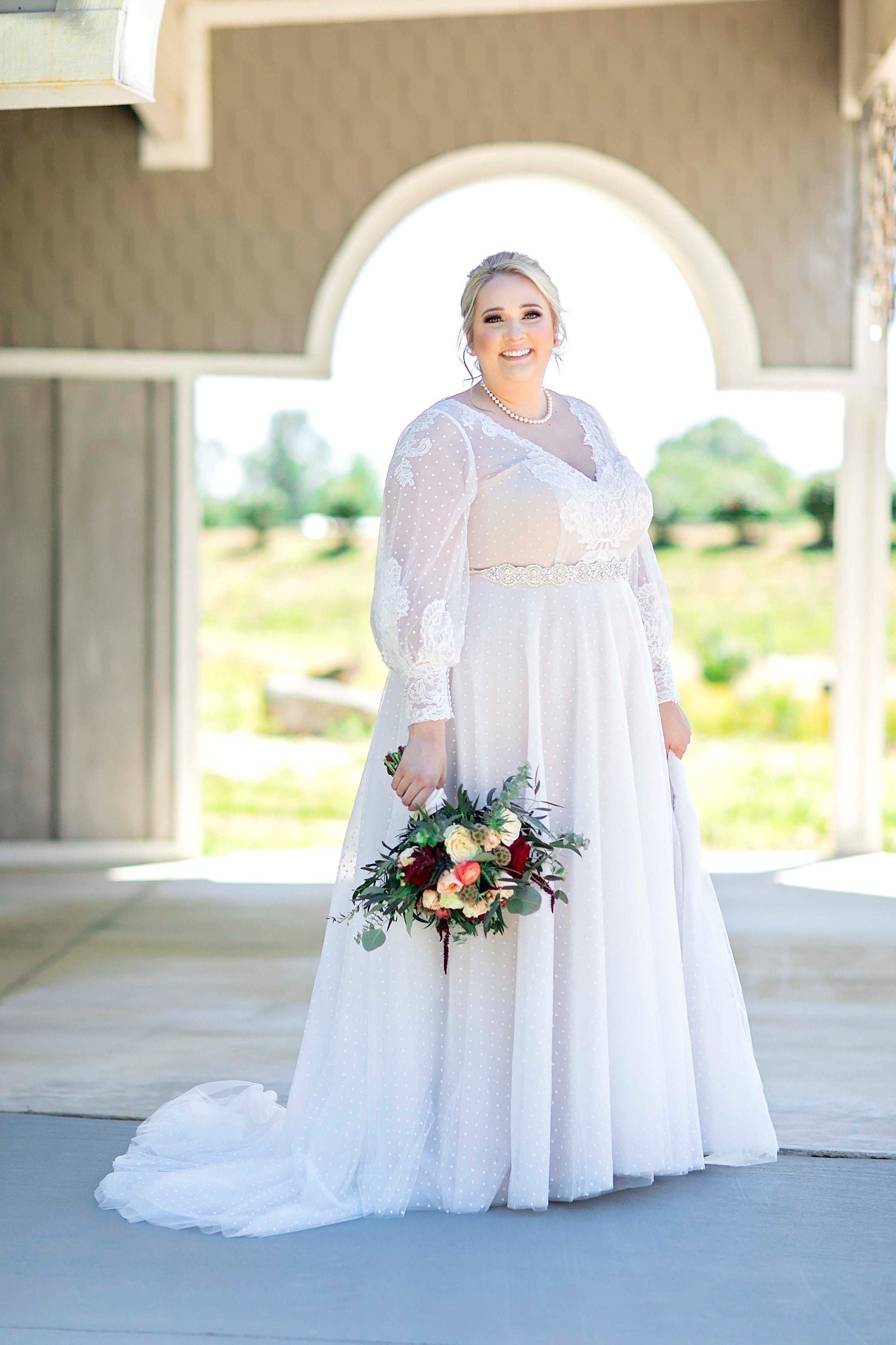Ally Custom Polka Dot Lace Wedding Dress Swiss Dot Wedding - Etsy Ally Custom Polka Dot Lace Wedding Dress Swiss Dot Wedding - Etsy
