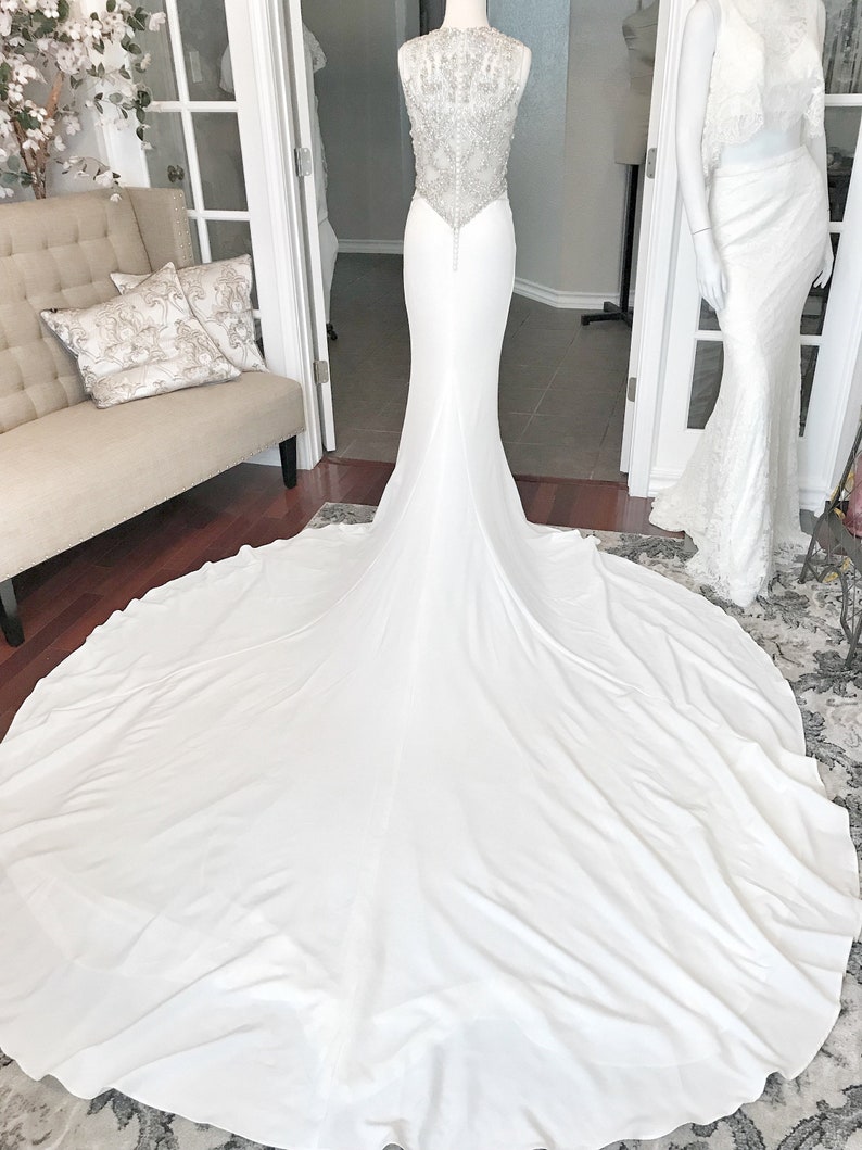 Fitted Wedding Dresses with Bling