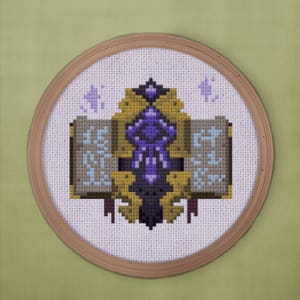 World of Warcraft - Mage Symbol Cross Stitch Pattern (PATTERN ONLY)