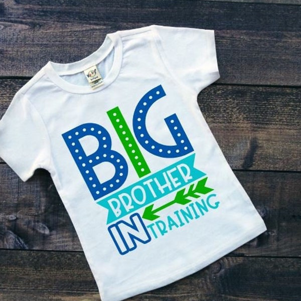 Big Brother Shirt | Pregnancy Announcement Shirt | Big Brother in Training | Big Brother Coming Soon | Sibling Announcement Shirt | Big Brot