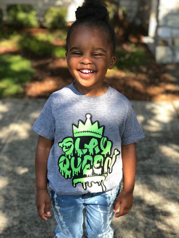 Womens Halloween Shirt Girls Halloween Shirt Slay Queen Shirt