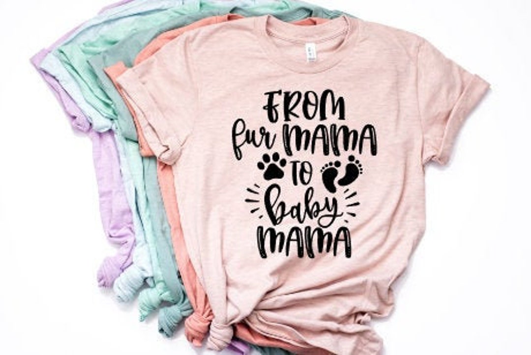 thumbnail image 2 of Mama In The Making Funny Pregnancy Announcement T-Shirt – New Mom Gift, Women's Cotton Tee (Made In USA) 2 of 6