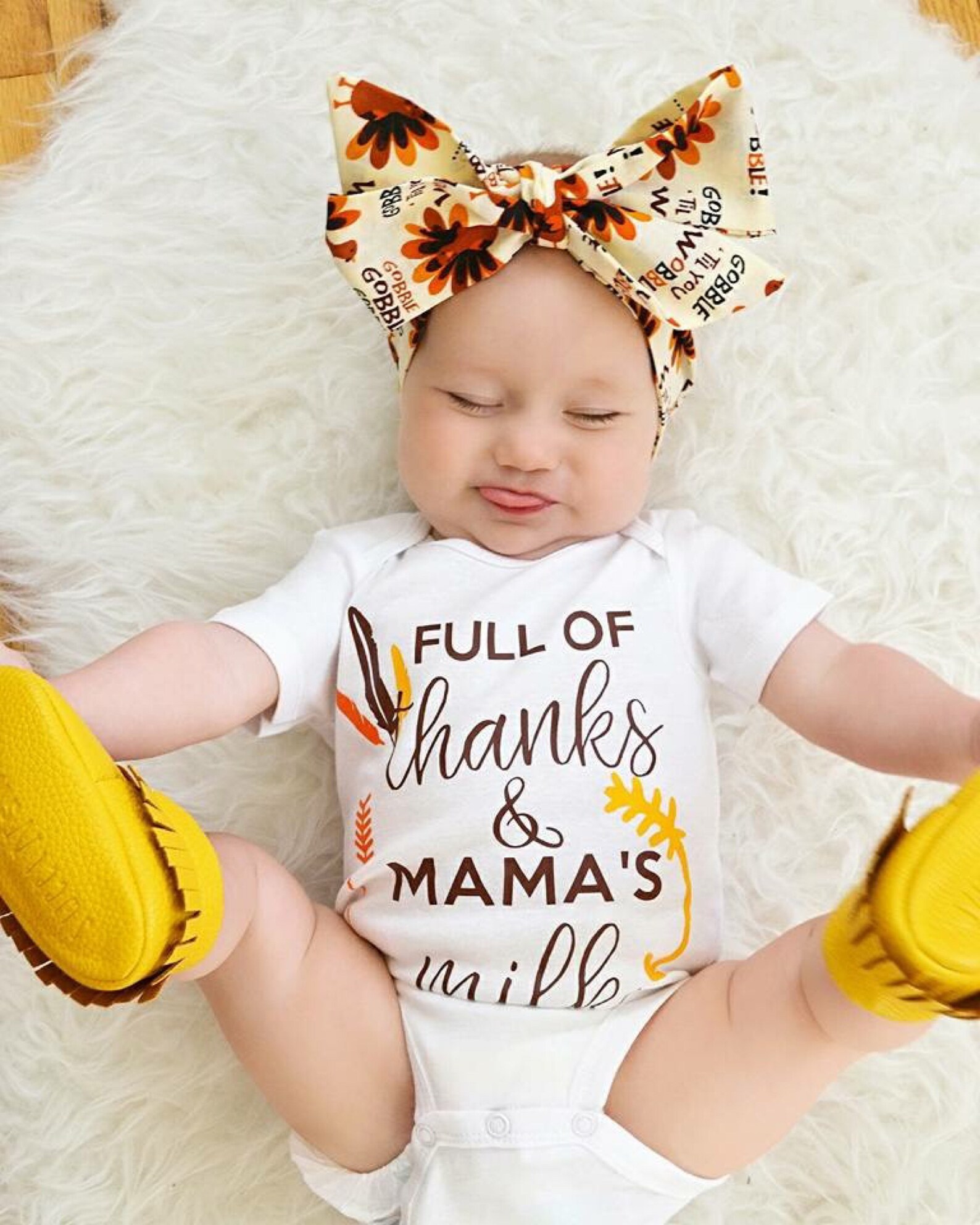 Baby Thanksgiving Outfit Baby Thanksgiving Bodysuit Etsy