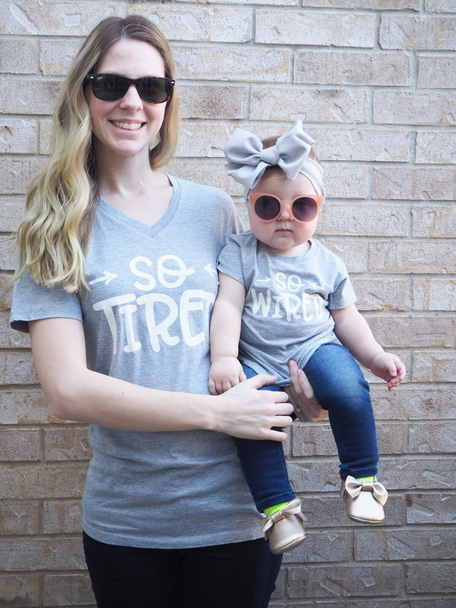 Mommy and Me Shirts Matching Shirts so Tired Shirt so - Etsy Mommy and Me Shirts Matching Shirts so Tired Shirt so - Etsy