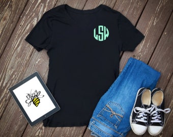 FLASH SALE | Mystery Monogram Shirt | Monogram Shirt | Infant Monogram Shirt | Toddler Monogram Shirt | Baby Girl Monogram Shirt | Sale