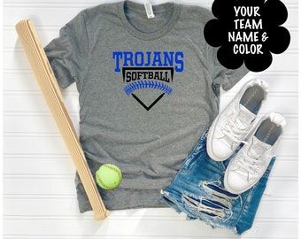 Softball shirts, Softball Team Shirt, Softball Shirts for Women, Game Day Shirt, Personalized Team Shirt, Custom Team Shirt, Team Shirt Soft