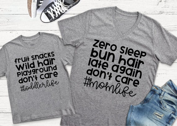 funny mom and son shirts