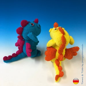 Amigurumi Drache Timmi Tilda Wunschdrachen by jennysideenreich image 4