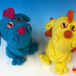 Amigurumi Drache Timmi Tilda Wunschdrachen by jennysideenreich image 1