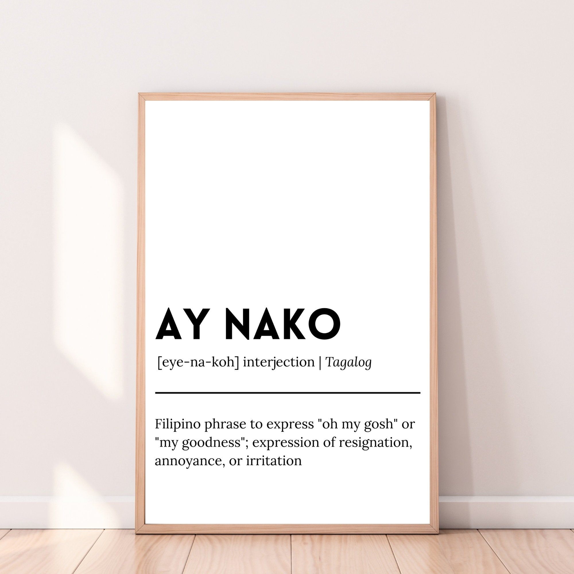 Ay Nako Filipino Art Tagalog Definition Filipino Phrases, 43 OFF
