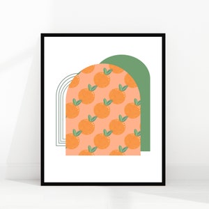 georgia peach | atlanta georgia | georgia on my mind | georgia art print | printable wall art