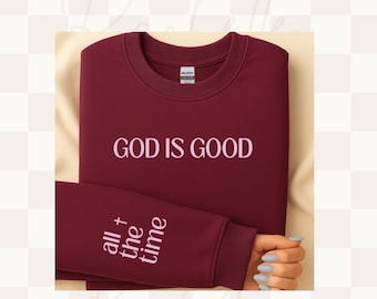 Faith Over Fear, God is Good All the time PNG, Christian PNG Bundle, Digital Download