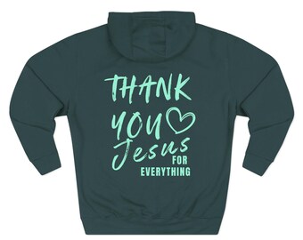 Faith Over Fear, Thank You Jesus PNG, Christian Quote PNG • Thank You Jesus Design (Digital Download)