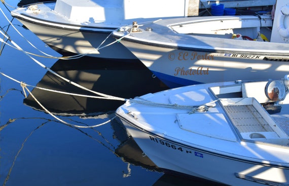 Shadows And Highlights Of Quahog Skiffs Wickford Ri Etsy
