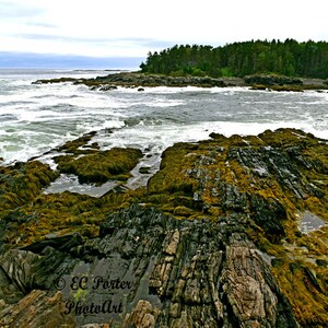 Surf on Maine Coast view 2 REV