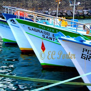 Sao Miguel Fishing Boats