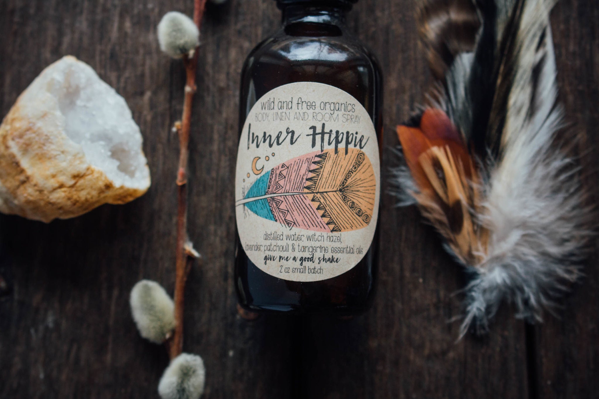 INNER HIPPIE Body Room & Linen Spray 2 Oz patchouli Etsy