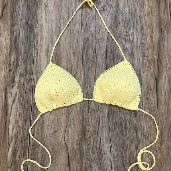 Crochet Bikini Top Etsy Canada