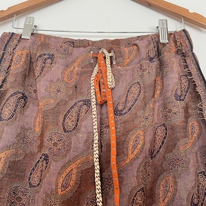 Upcycled light beach pants