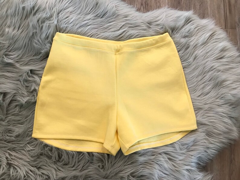 High rise sweat shorts