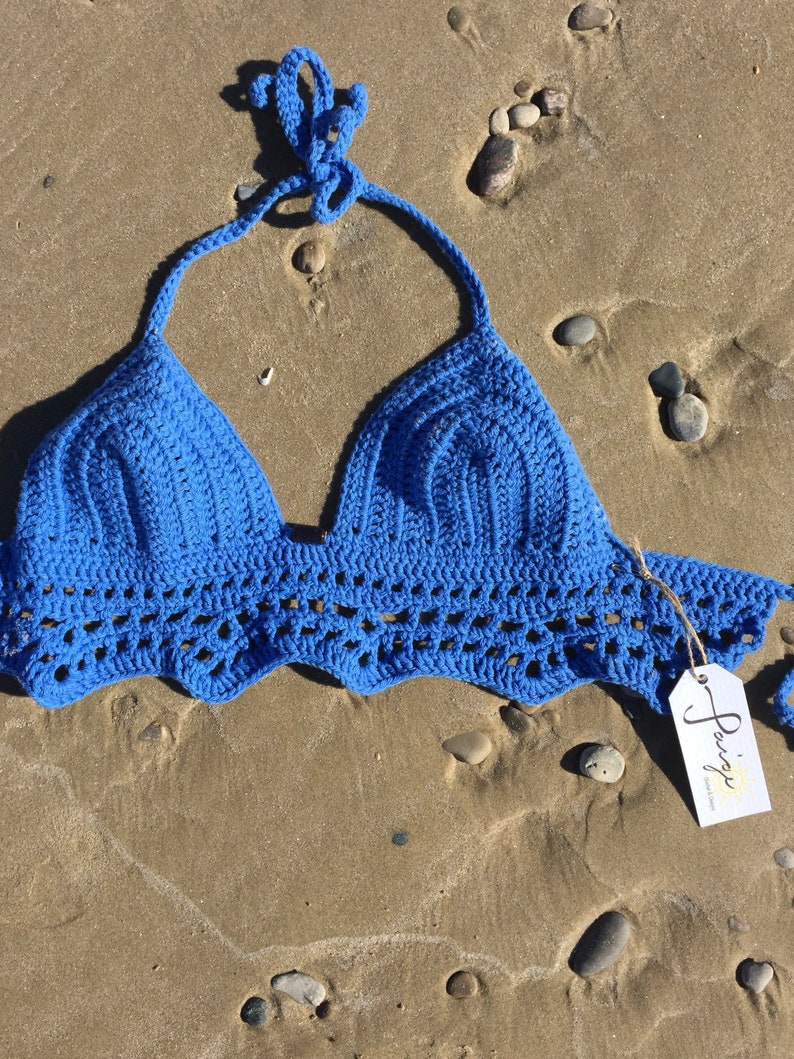 Crochet halter top