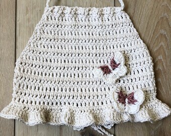 Crochet toddler summer top