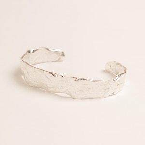 Bracelet Last Scroll, Argent sterling 925, Bracelet jonc en argent, Bijoux anciens, Carte Pamela, Superposition de bracelets, Gros bracelet, Bijoux grecs
