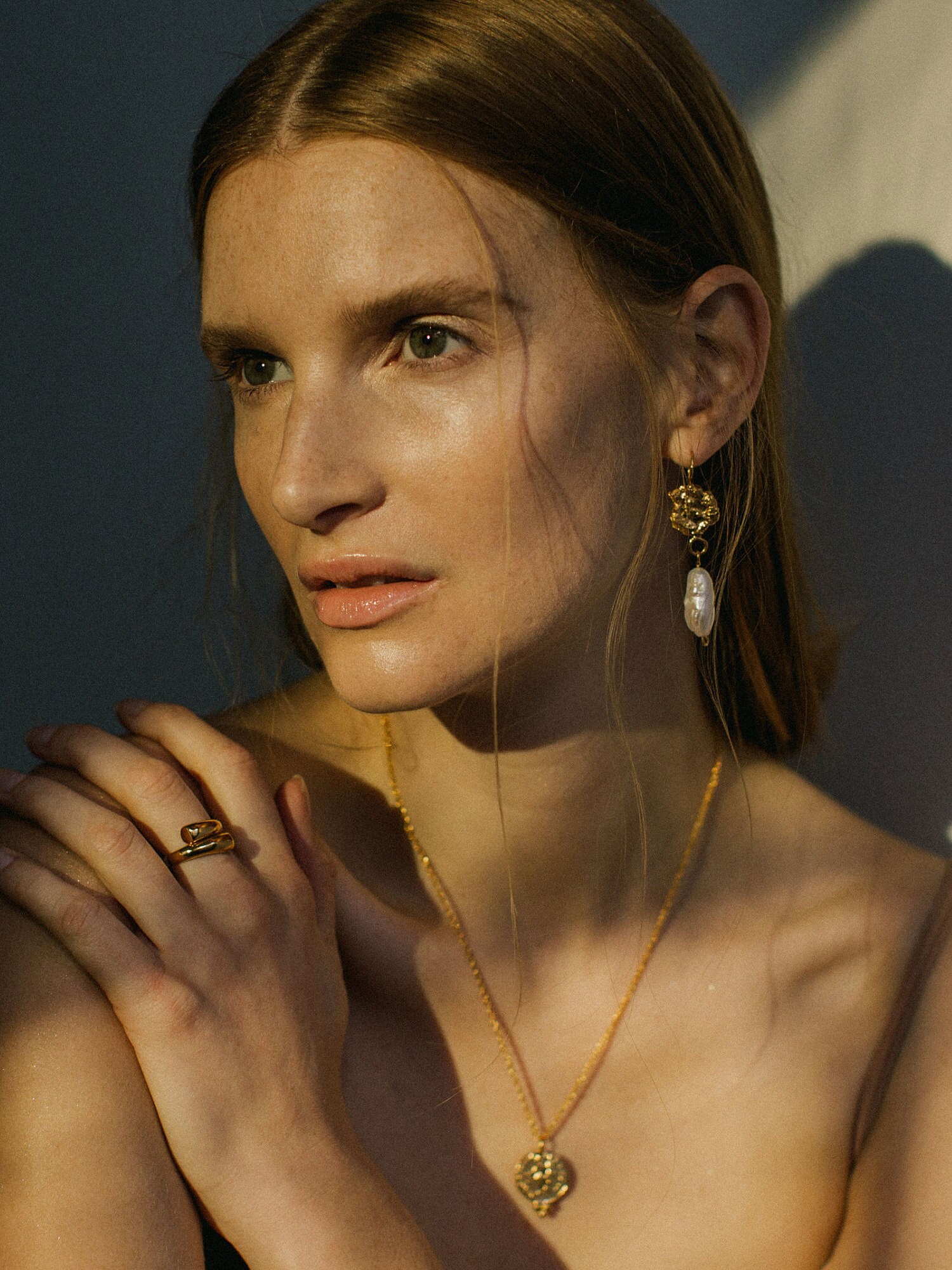 The Aequitas Necklace 24K Gold Plated Necklace Gifts Ideas Etsy