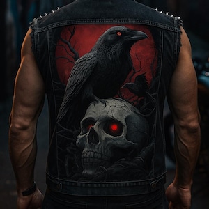 Painted Denim Jacket Make to Order: Hand Painted Jacket, Personalized Anime Jacket, Custom Jean Jacket with Anime, Unique Customized Clothes