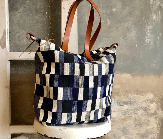 handbags made from upholstery fabric
