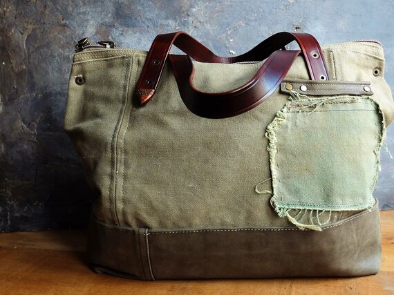 recycled canvas bags