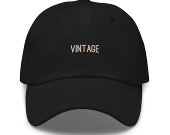 VINTAGE San Serif All Cap Hat