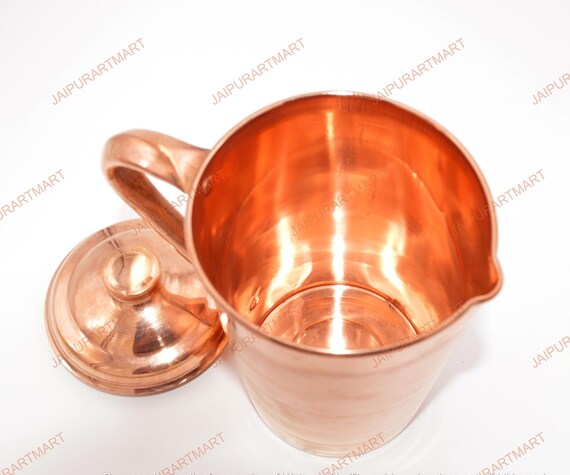 Brocca In Rame Portaoggetti Portafiori Lavorata A Mano - Per La Cas - Foto 11