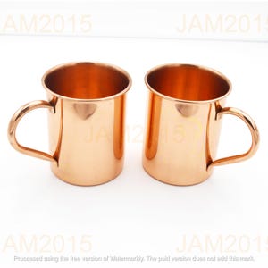 100% Pure Copper Mugs | Copper Jug | Set of AYURVEDIC COPPER MUGS | Ayurveda Benefits Copper | Traditional Indian Copper Drinkware