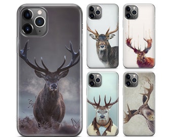 DEER HIPSTER ANIMAL Designs Case Cover Fit For Apple iPhone Samsung Galaxy And Huawei Models