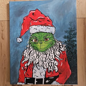 grinch santa